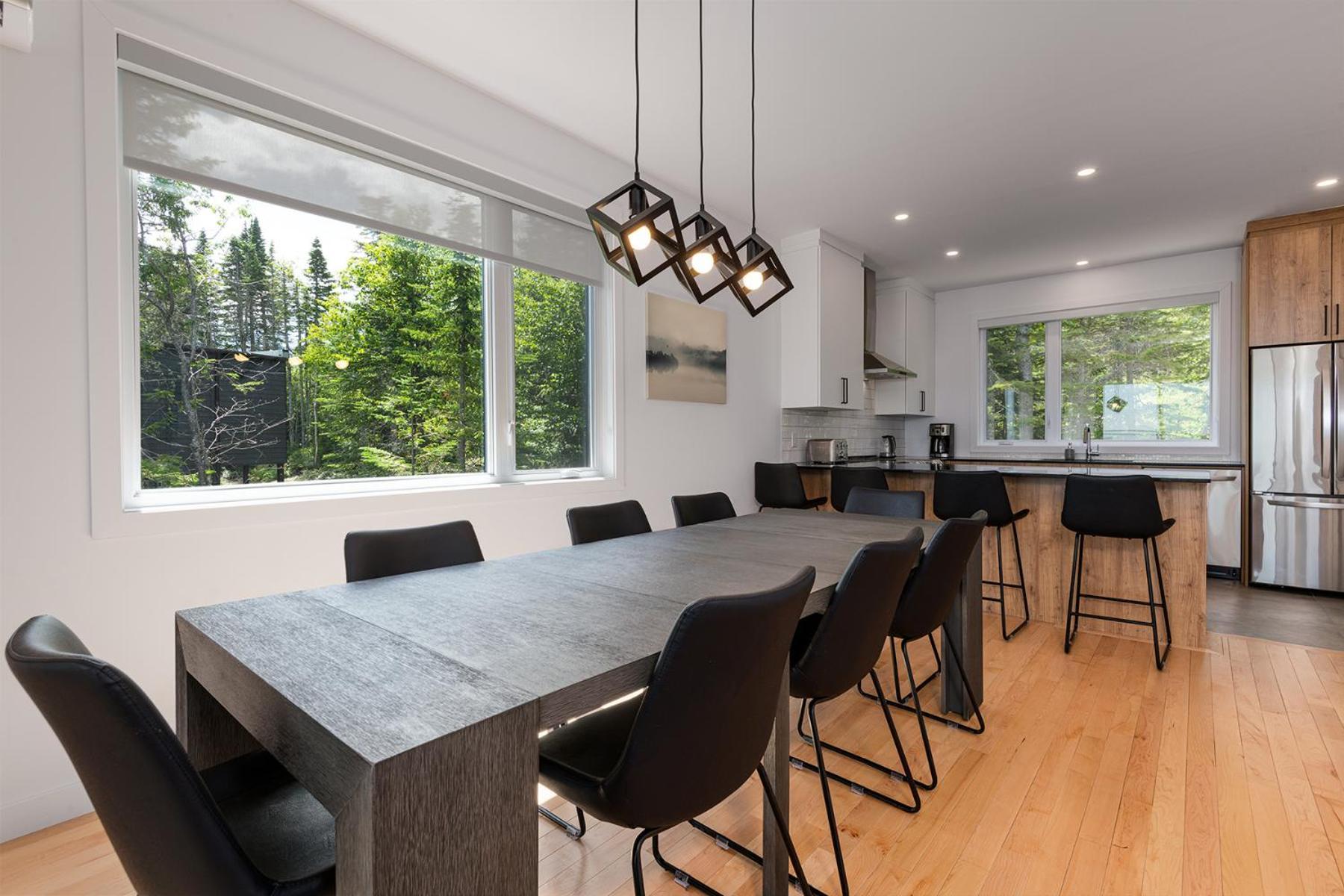 Les Chalets Du Massif De Charlevoix Петіт-Рів'єр-Сен-Франсуа Номер фото