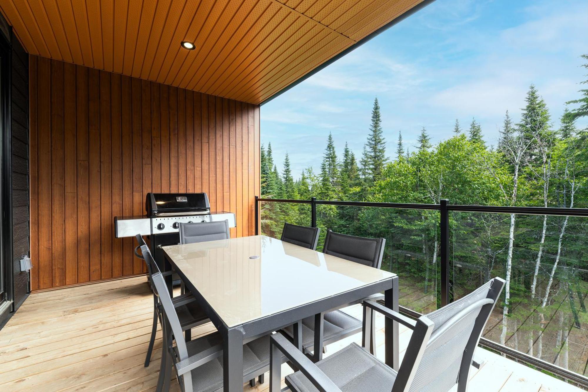 Les Chalets Du Massif De Charlevoix Петіт-Рів'єр-Сен-Франсуа Номер фото