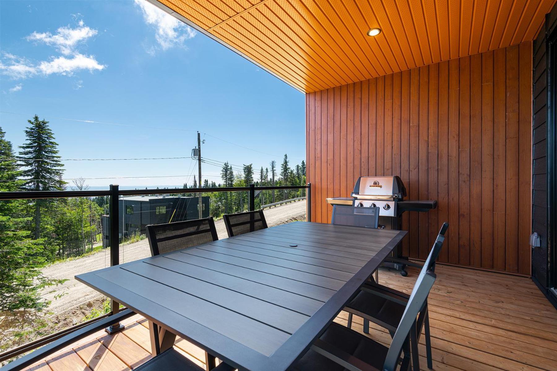 Les Chalets Du Massif De Charlevoix Петіт-Рів'єр-Сен-Франсуа Номер фото