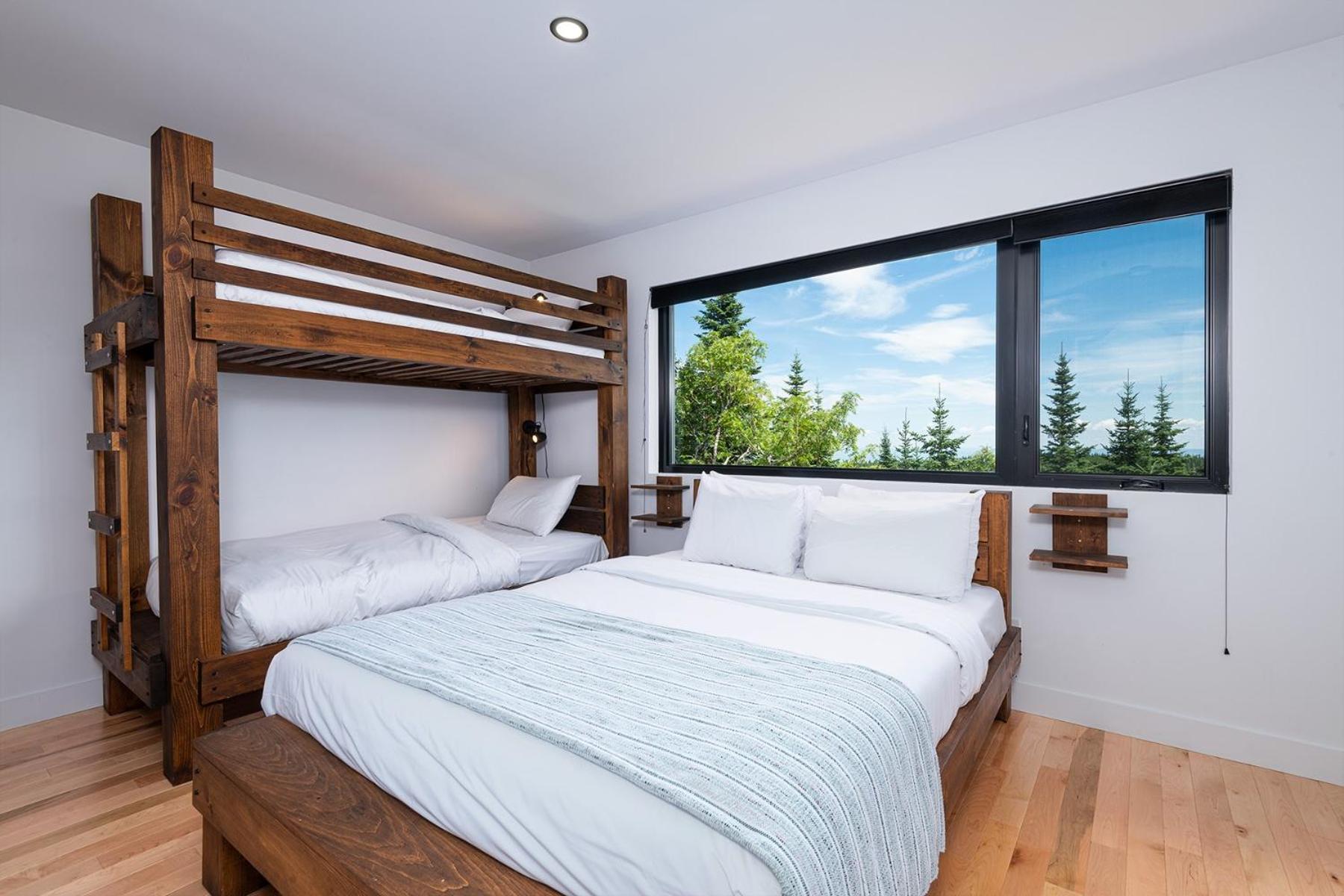 Les Chalets Du Massif De Charlevoix Петіт-Рів'єр-Сен-Франсуа Номер фото